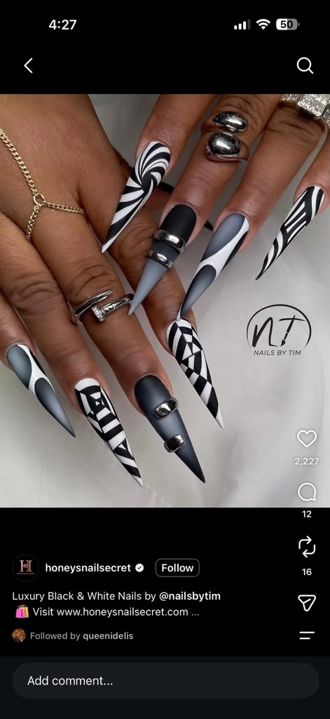 Press-on Nails Wholesale $14.90 Nailbox Yabe Line 4 by Yabe Vietnam