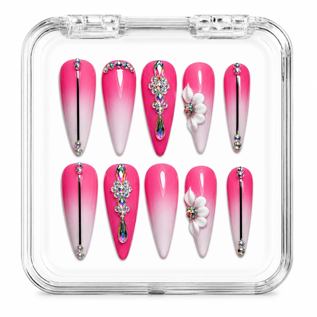 Press-on Nails Wholesale $11.90 Ombre Elegance by Yabe Vietnam
