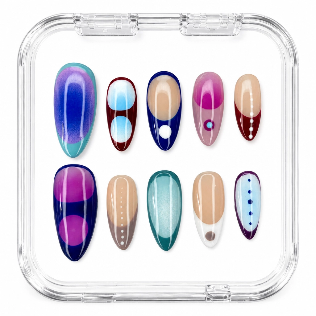 Press-on Nails Wholesale $11.90 Retro Pop by Yabe Vietnam