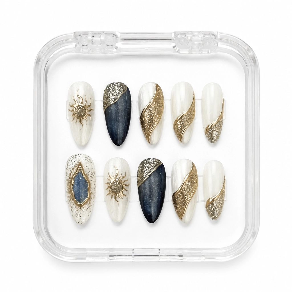 Press-on Nails Wholesale $11.90 Midnight Luxe by Yabe Vietnam
