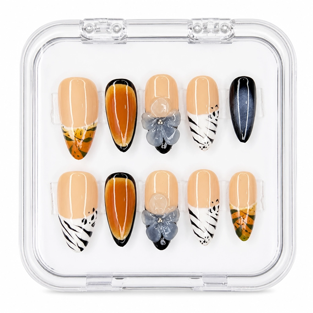 Press-on Nails Wholesale $11.90 Luxe Ombre Stiletto by Yabe Vietnam