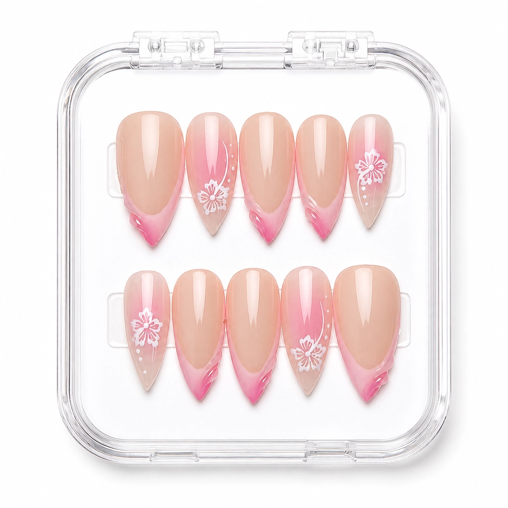 Press-on Nails Wholesale $11.90 Celestial Blush by Yabe Vietnam