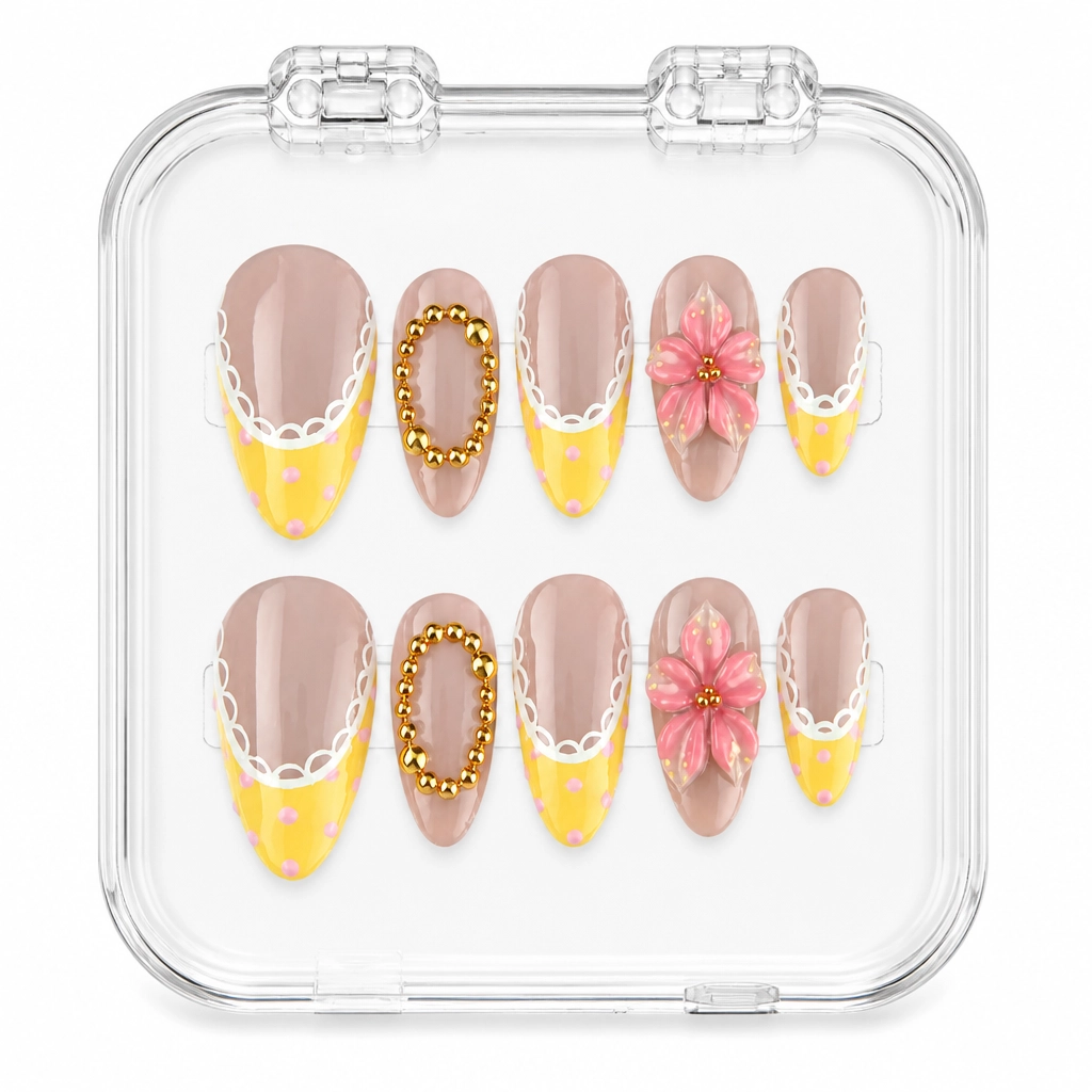 Press-on Nails Wholesale $11.90 Blossom Luxe by Yabe Vietnam