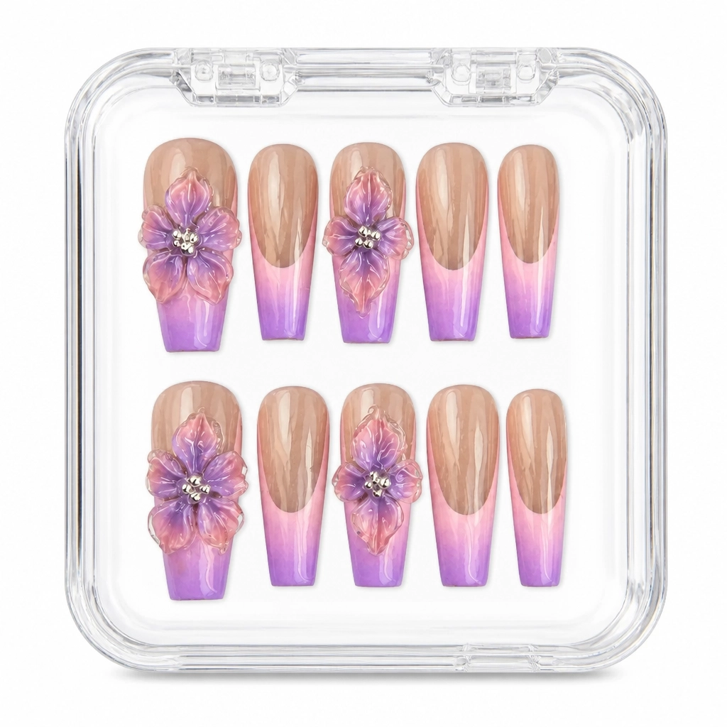 Press-on Nails Wholesale $11.90 Lavender Luxe by Yabe Vietnam