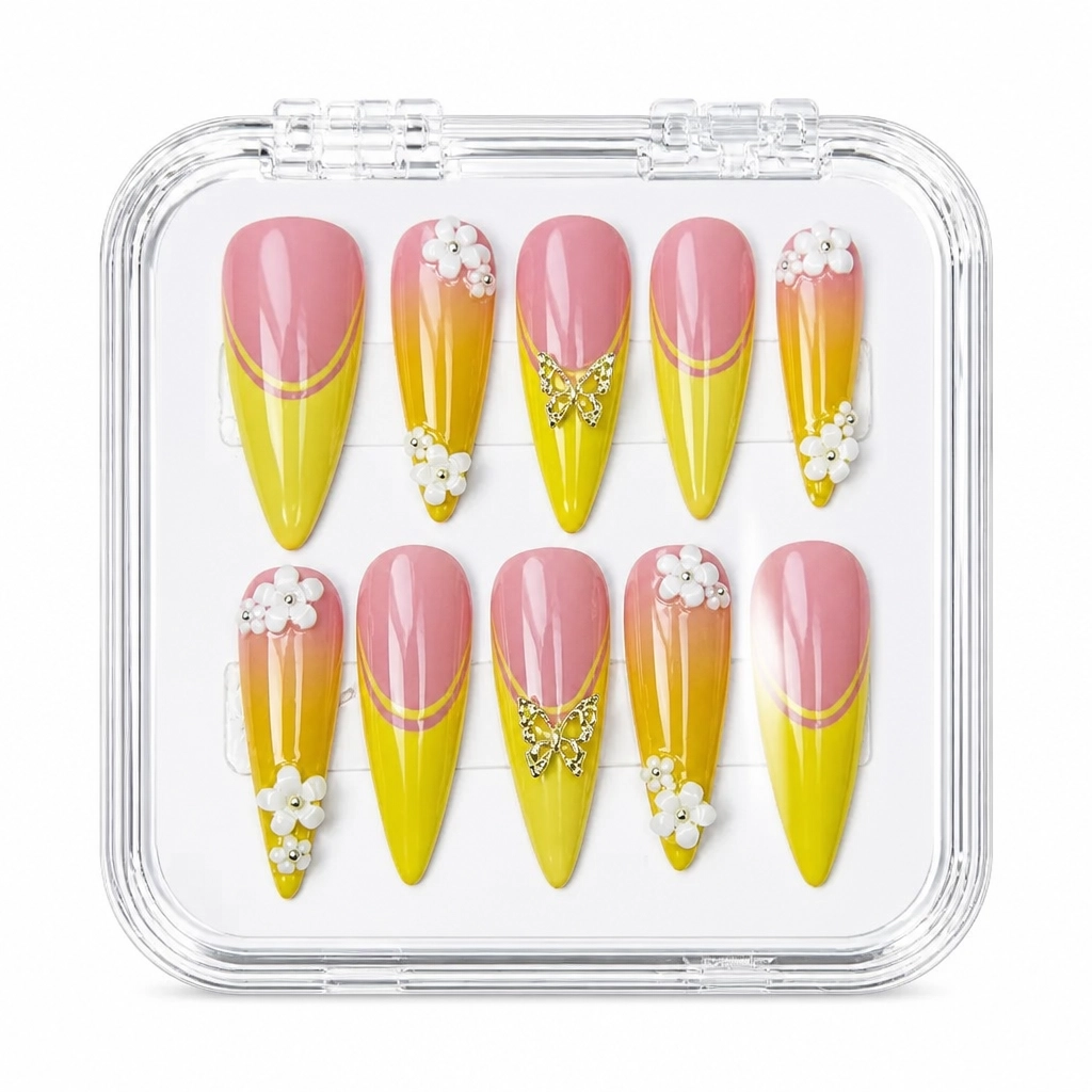 Press-on Nails Wholesale $11.90 Ombre Stiletto Luxe by Yabe Vietnam