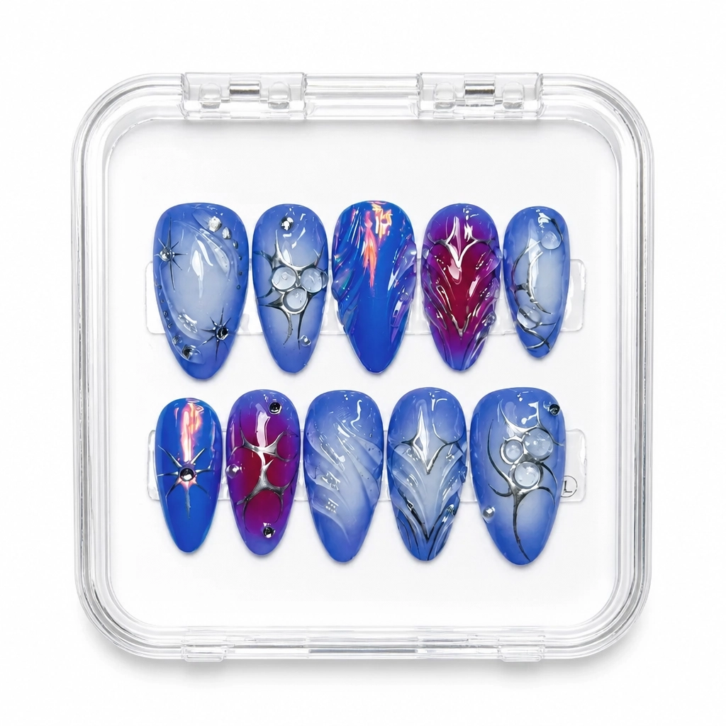 Press-on Nails Wholesale $11.90 Celestial Dreamscape by Yabe Vietnam
