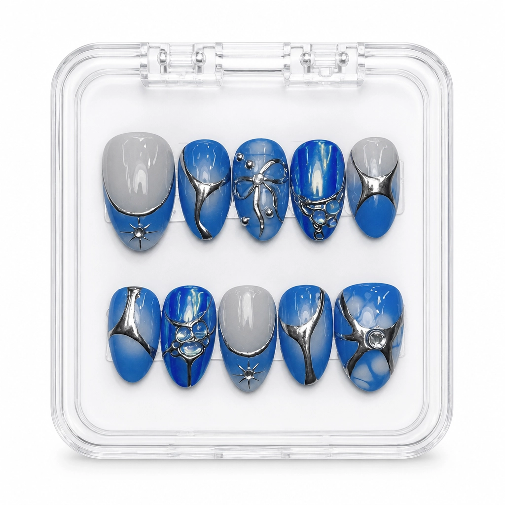 Press-on Nails Wholesale $11.90 Ocean Dreams by Yabe Vietnam