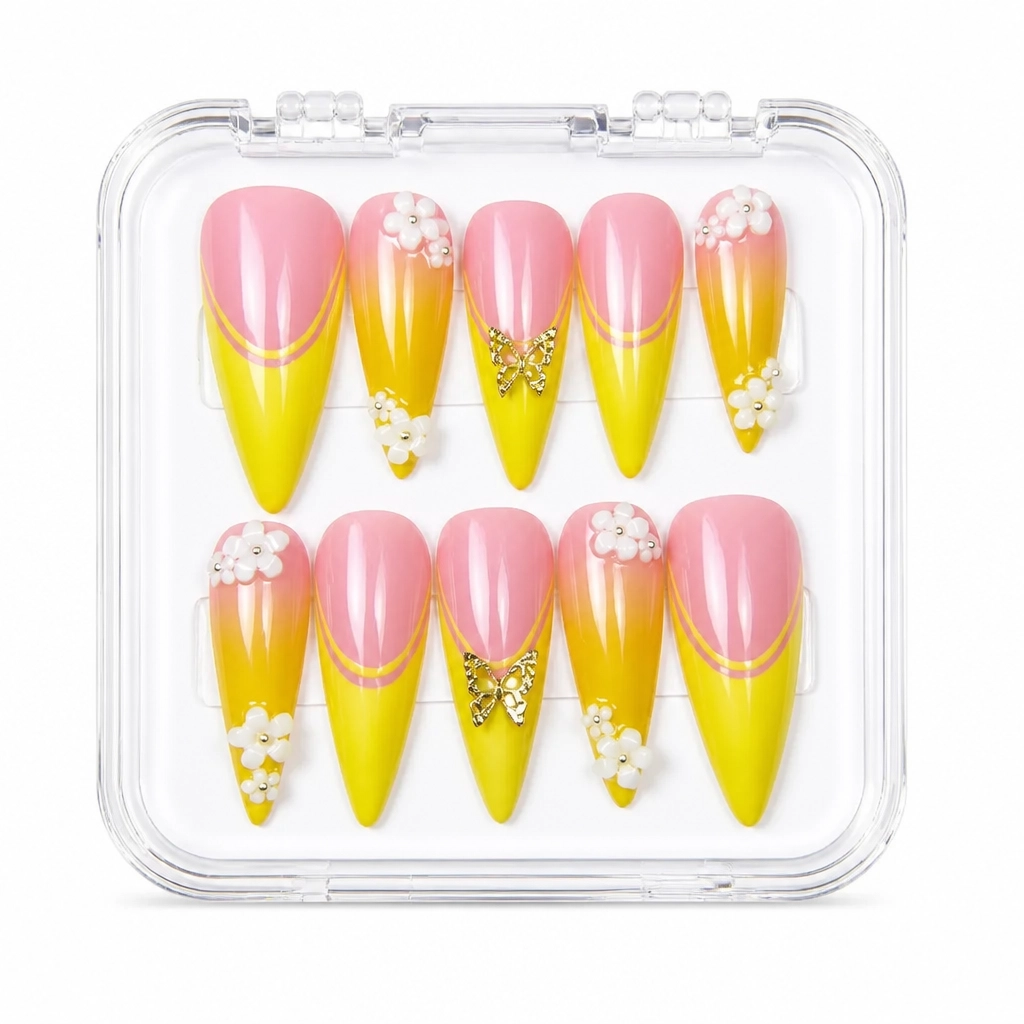Press-on Nails Wholesale $11.90 Mauve Stiletto Luxe by Yabe Vietnam