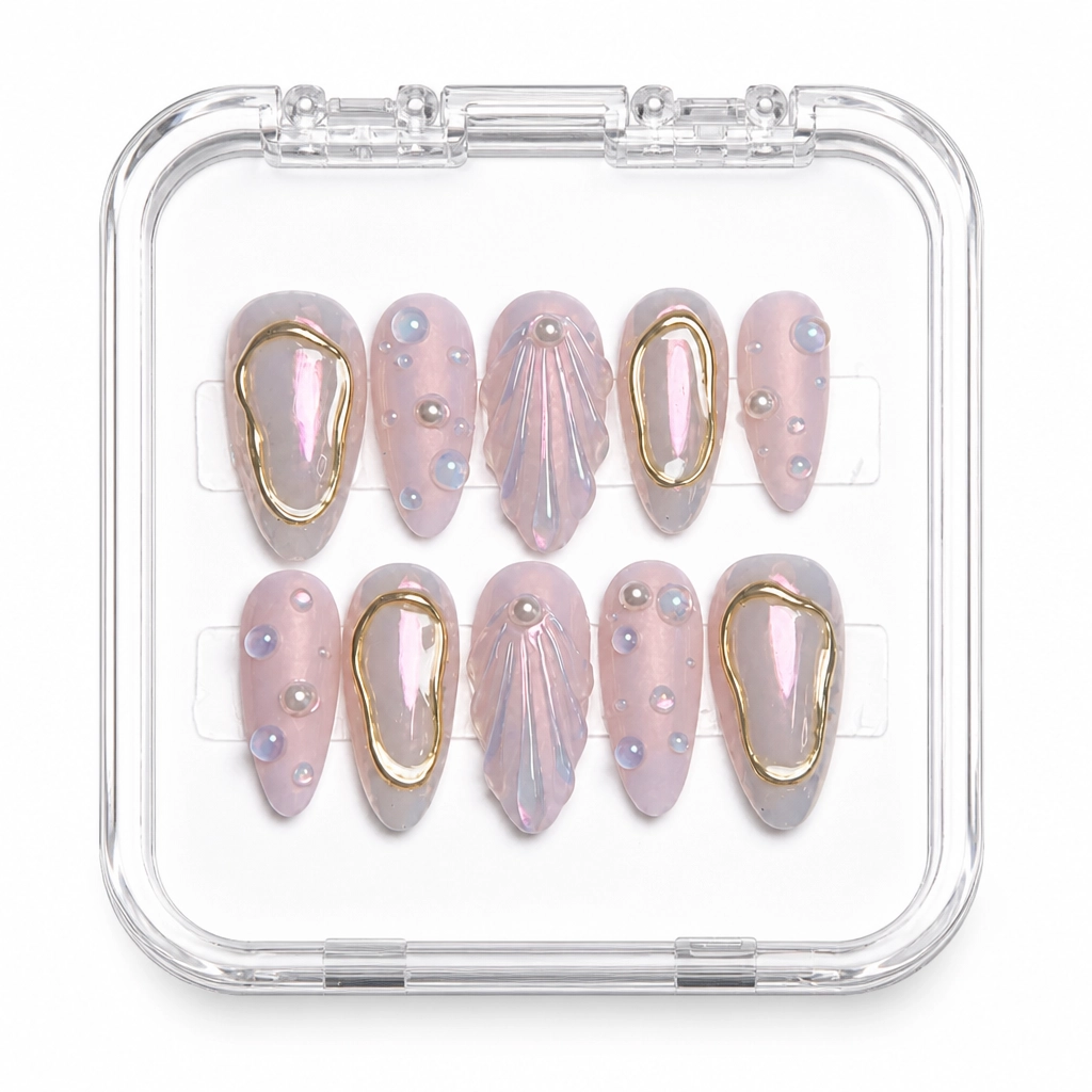Press-on Nails Wholesale $11.90 Iridescent Mystique by Yabe Vietnam
