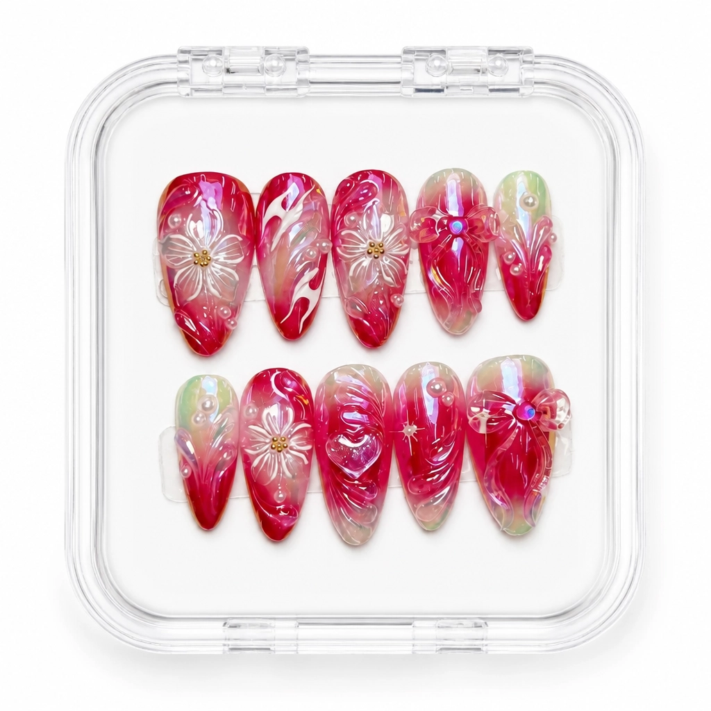 Press-on Nails Wholesale $11.90 Daisy Delight by Yabe Vietnam