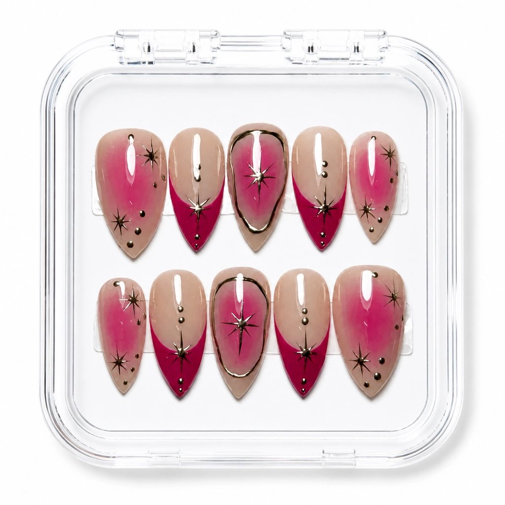 Press-on Nails Wholesale $11.90 Velvet Crimson by Yabe Vietnam