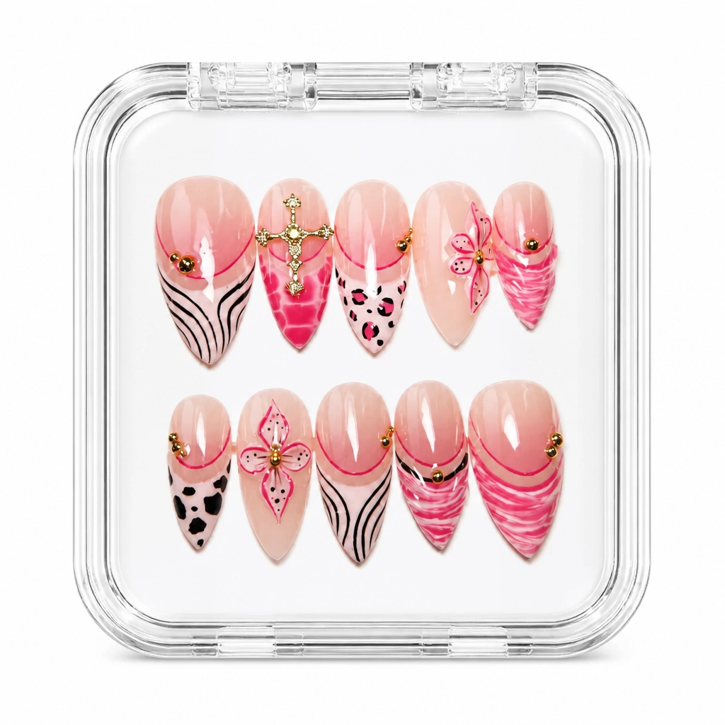 Press-on Nails Wholesale $11.90 Velvet Valentine by Yabe Vietnam