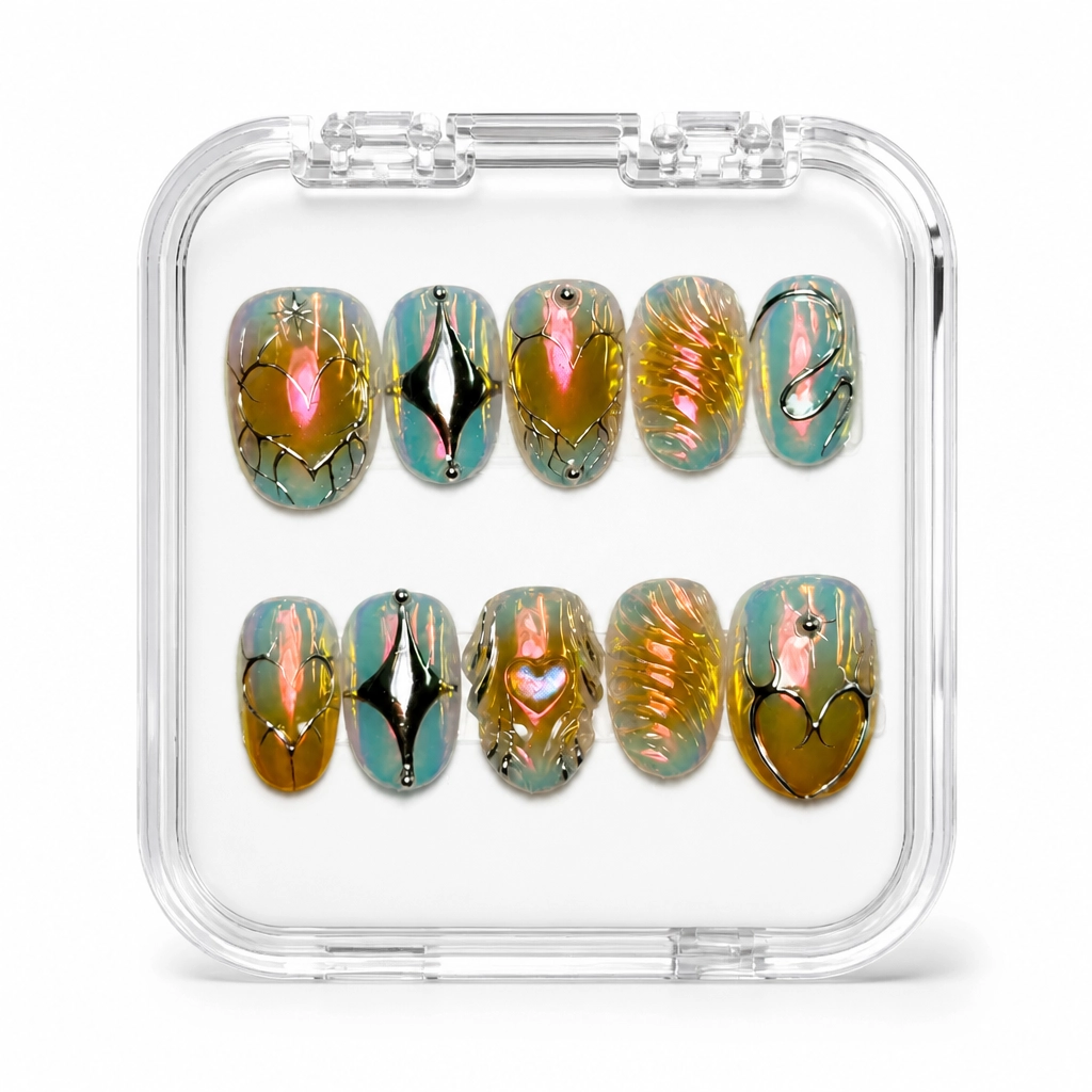 Press-on Nails Wholesale $11.90 Aurora Luxe by Yabe Vietnam