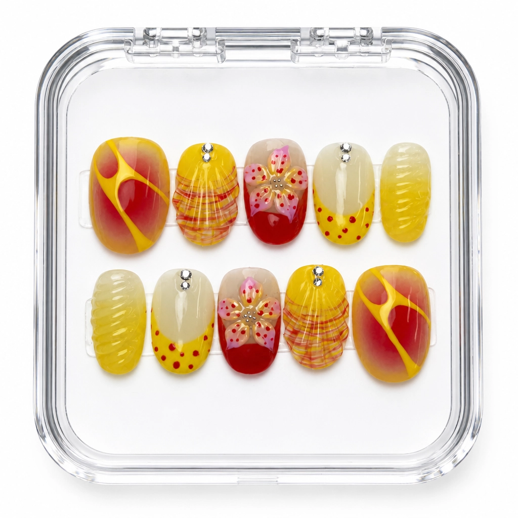 Press-on Nails Wholesale $11.90 Pearl Serenity by Yabe Vietnam