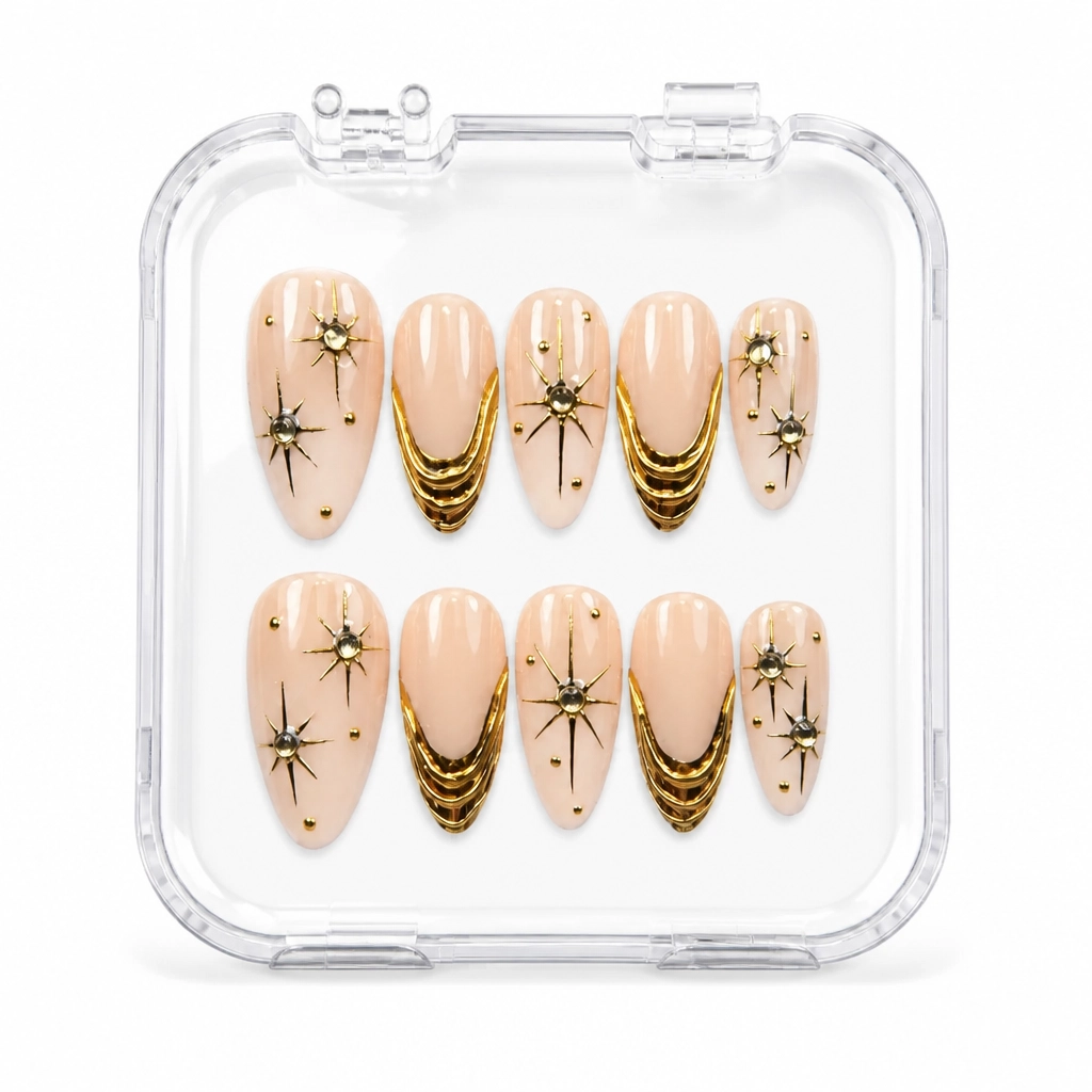 Press-on Nails Wholesale $11.90 Celestial Luxe by Yabe Vietnam