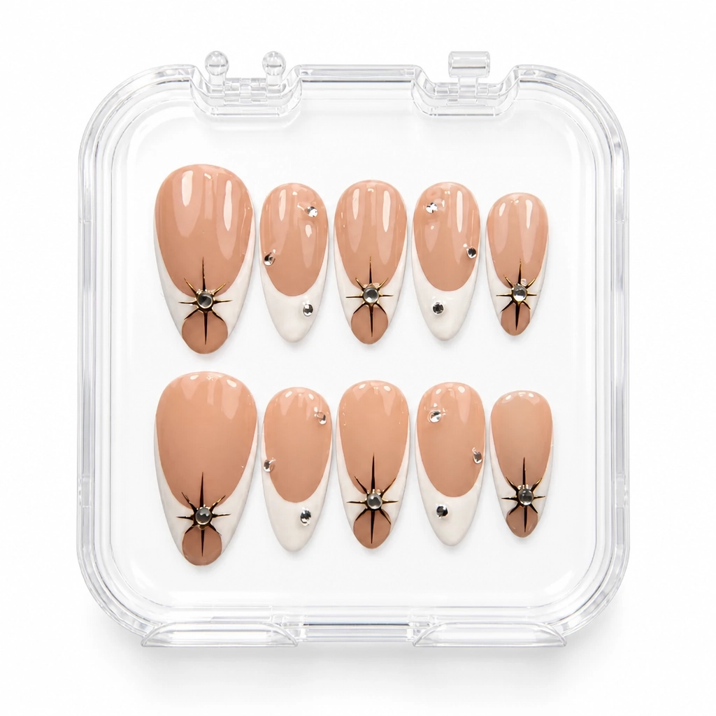 Press-on Nails Wholesale $11.90 Celestial Glam by Yabe Vietnam