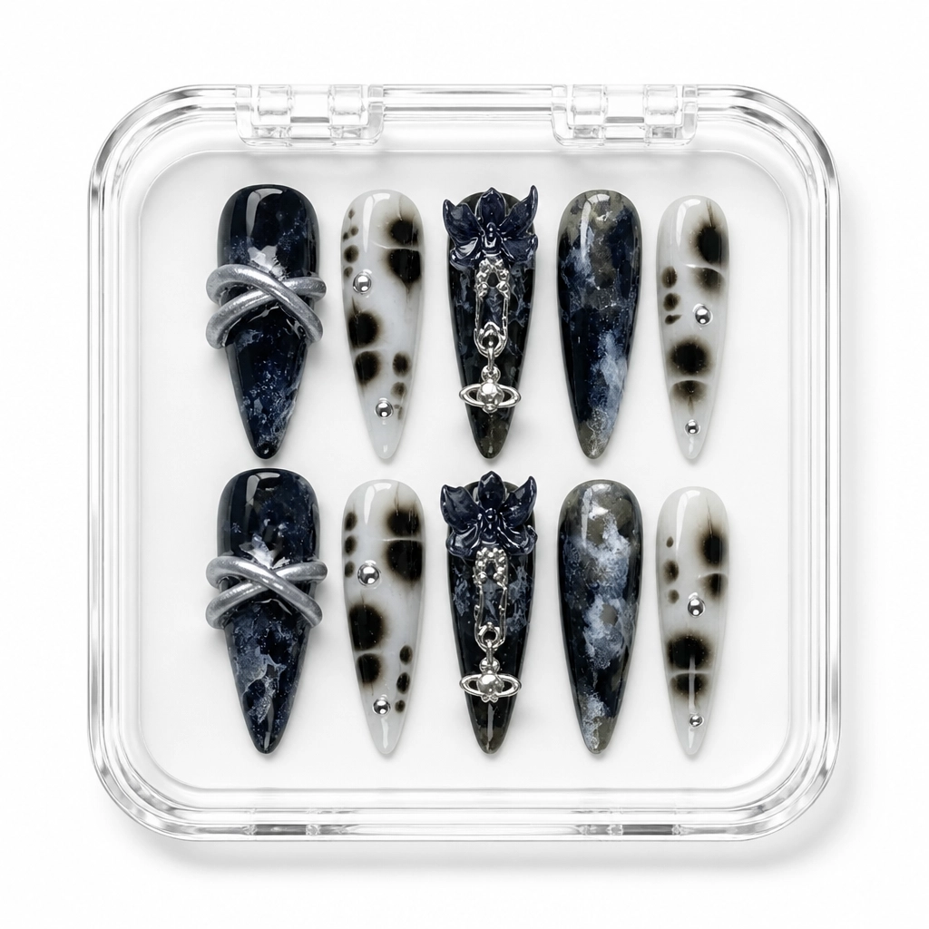 Press-on Nails Wholesale $11.90 Celestial Bloom by Yabe Vietnam