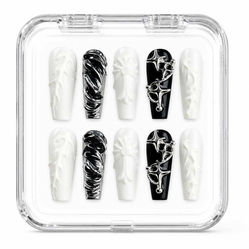 Press-on Nails Wholesale $11.90 Gothic Flame by Yabe Vietnam