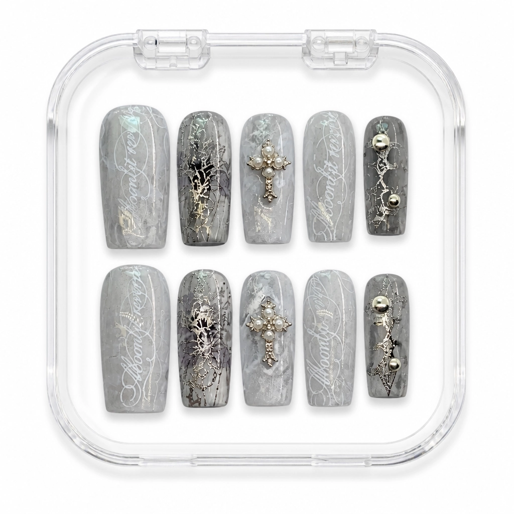 Press-on Nails Wholesale $11.90 Moonlit Reverie by Yabe Vietnam