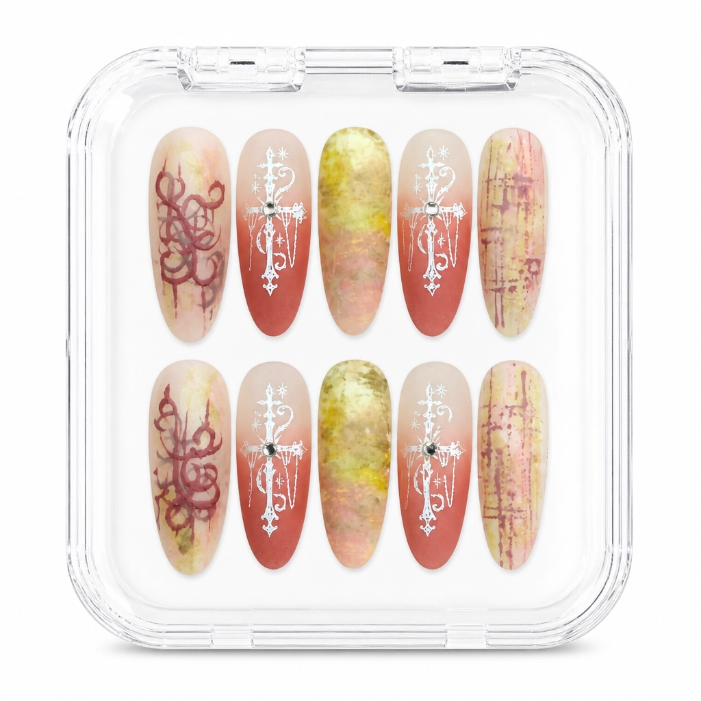 Press-on Nails Wholesale $11.90 Gothic Sunset by Yabe Vietnam