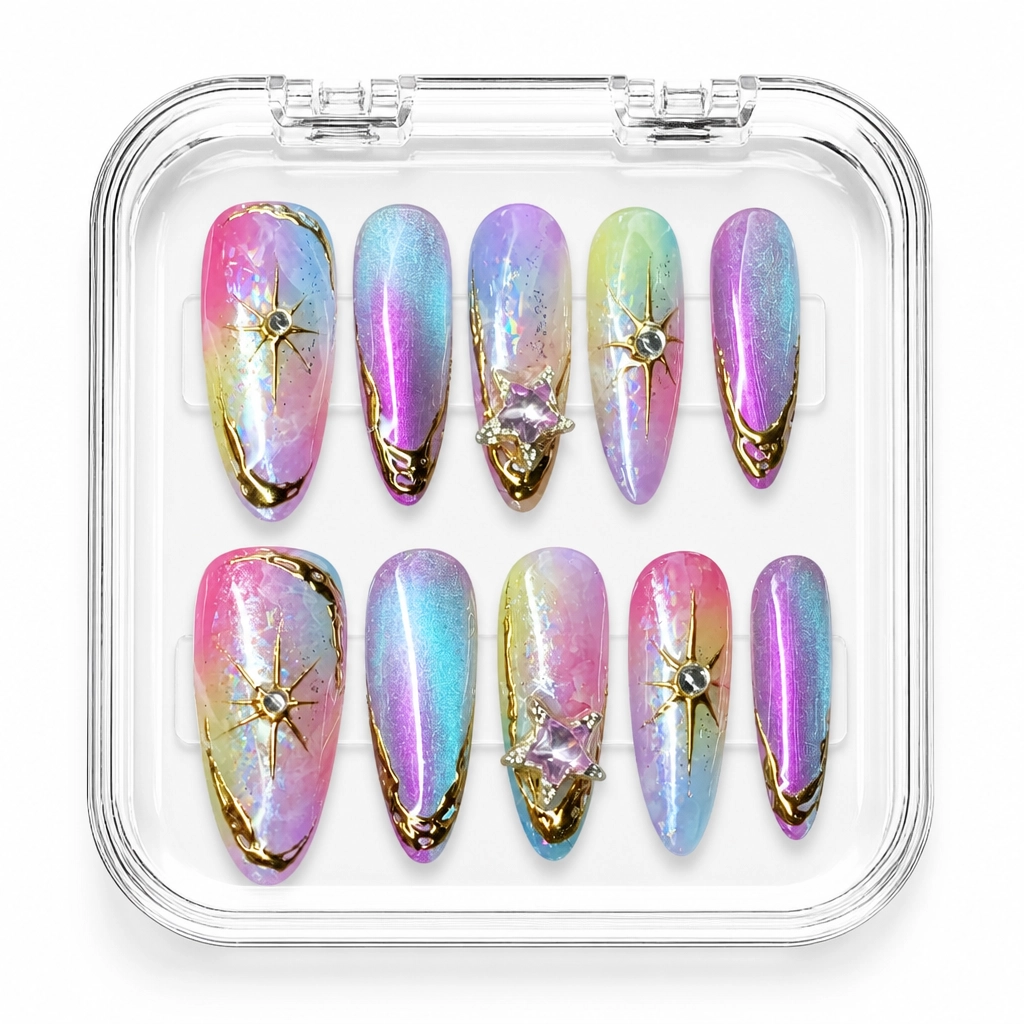 Press-on Nails Wholesale $11.90 Celestial Dreams by Yabe Vietnam