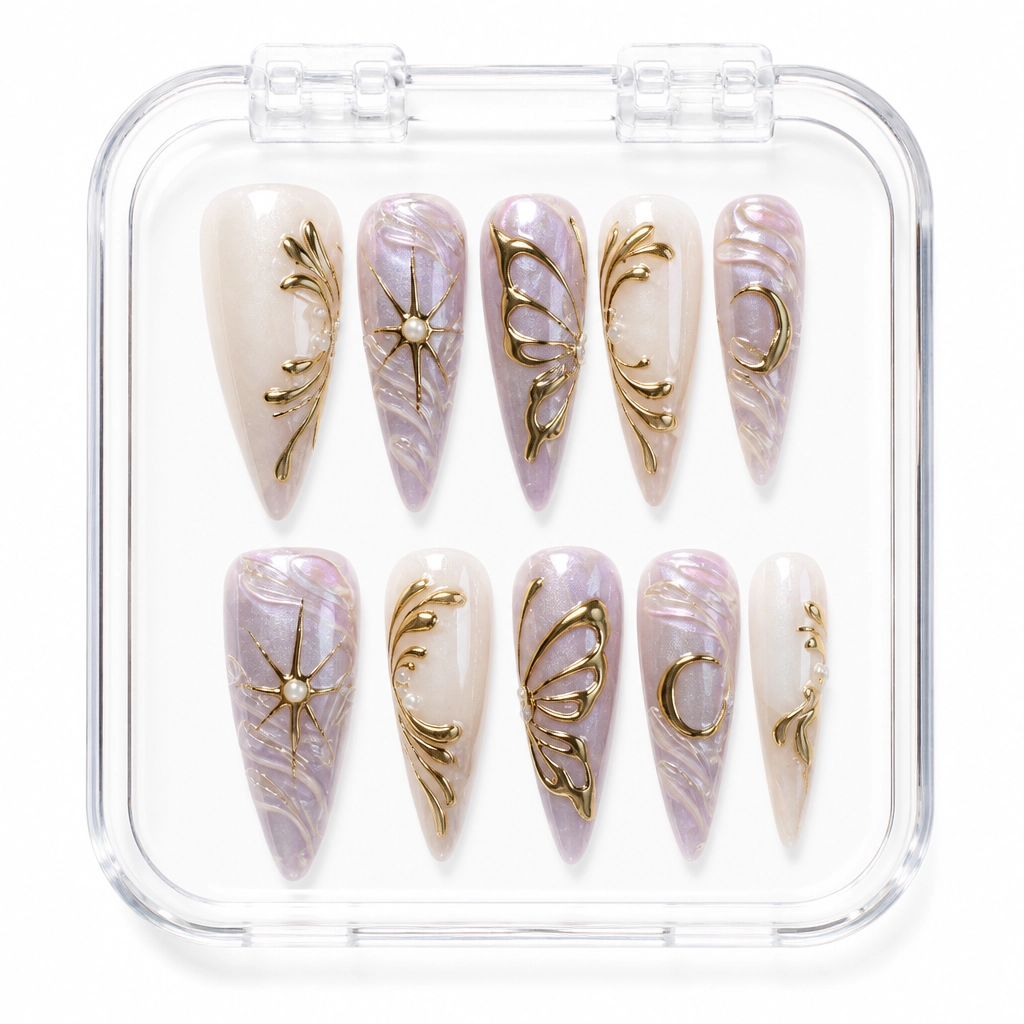 Press-on Nails Wholesale $11.90 Celestial Dreamscape by Yabe Vietnam