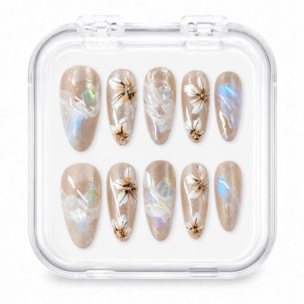 Press-on Nails Wholesale $11.90 Ethereal Orchid by Yabe Vietnam