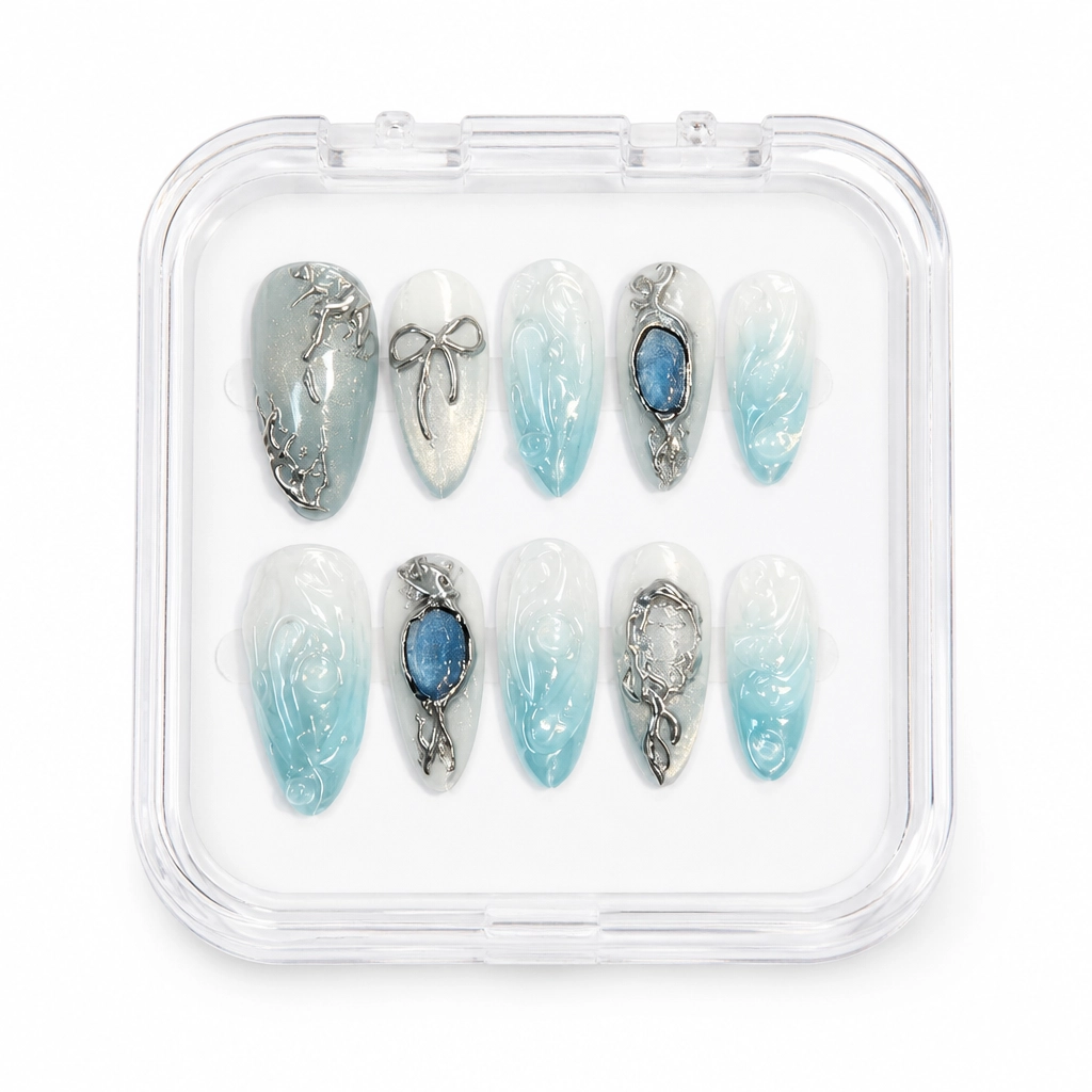 Press-on Nails Wholesale $11.90 Celestial Shimmer by Yabe Vietnam
