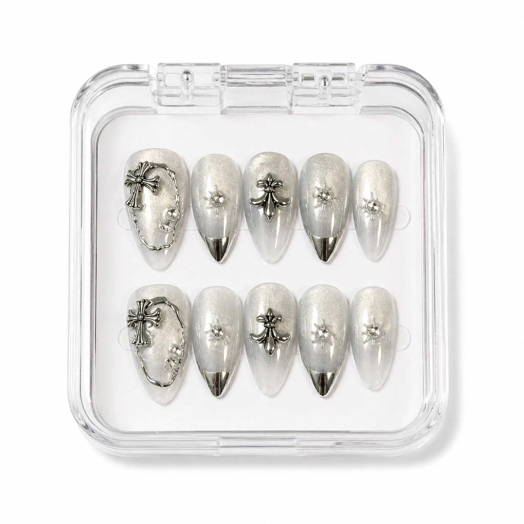 Press-on Nails Wholesale $11.90 Celestial Chic by Yabe Vietnam