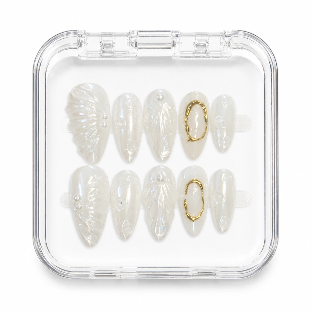 Press-on Nails Wholesale $11.90 Ethereal Shimmer by Yabe Vietnam