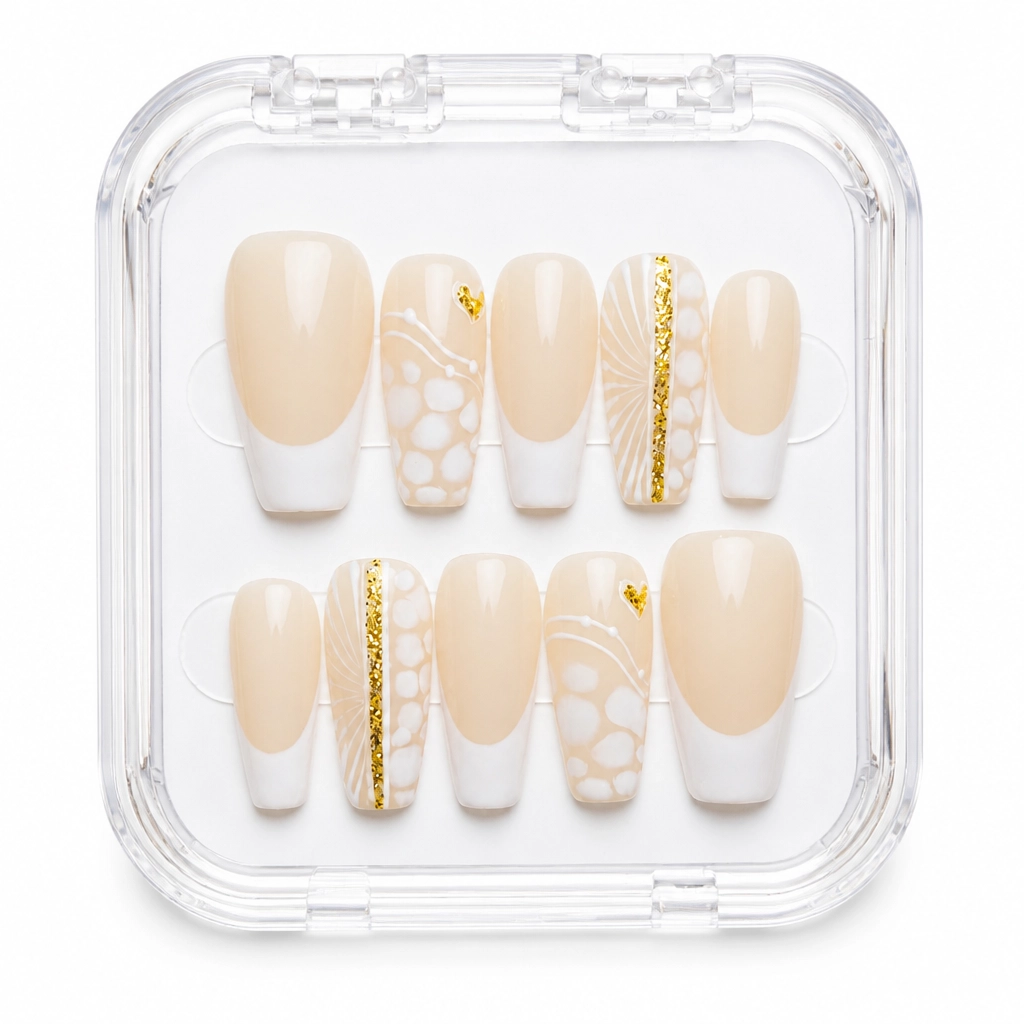 Press-on Nails Wholesale $11.90 Ethereal Elegance by Yabe Vietnam