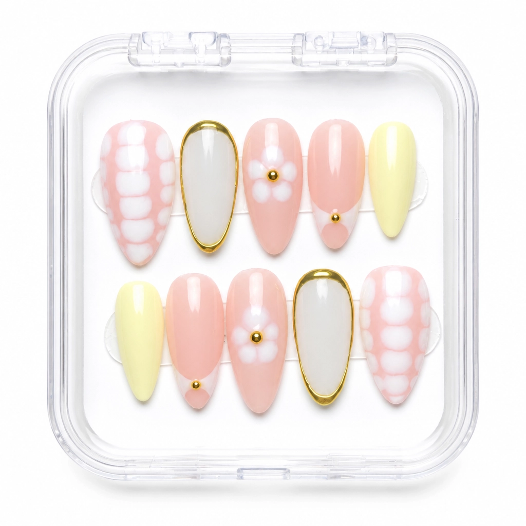 Press-on Nails Wholesale $11.90 Pastel Luxe by Yabe Vietnam