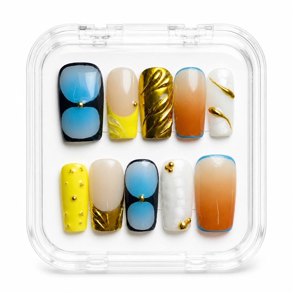 Press-on Nails Wholesale $11.90 Chromatic Luxe by Yabe Vietnam