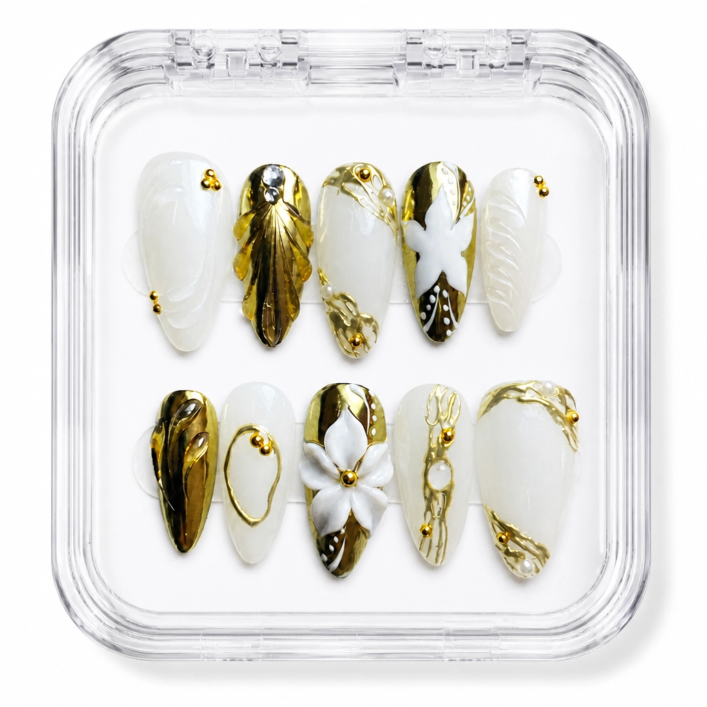 Press-on Nails Wholesale $11.90 Gilded Luxe by Yabe Vietnam