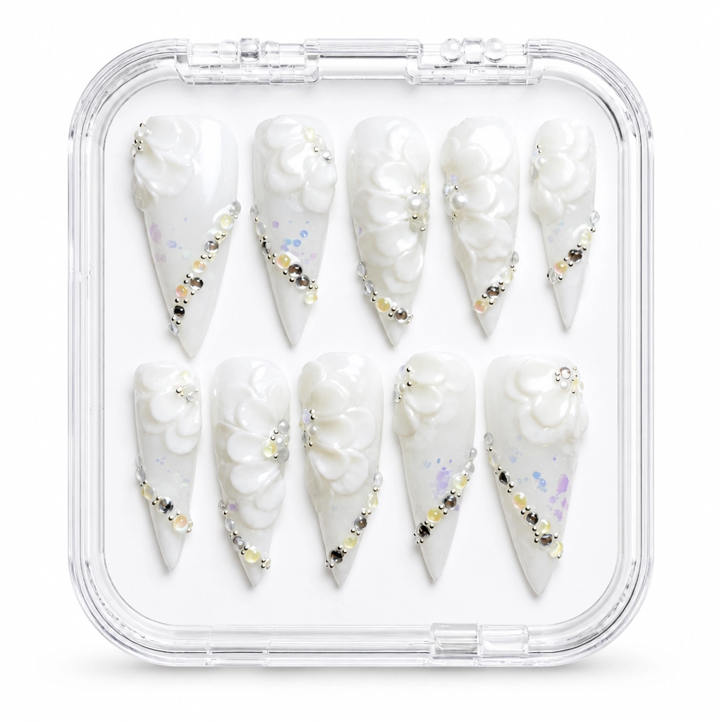 Press-on Nails Wholesale $11.90 Pearl Luxe by Yabe Vietnam