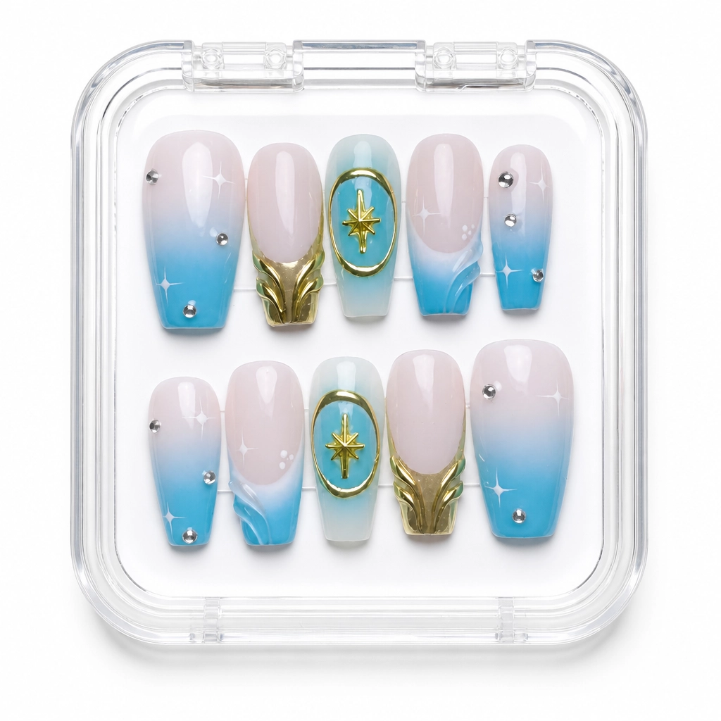 Press-on Nails Wholesale $11.90 Celestial Dream by Yabe Vietnam