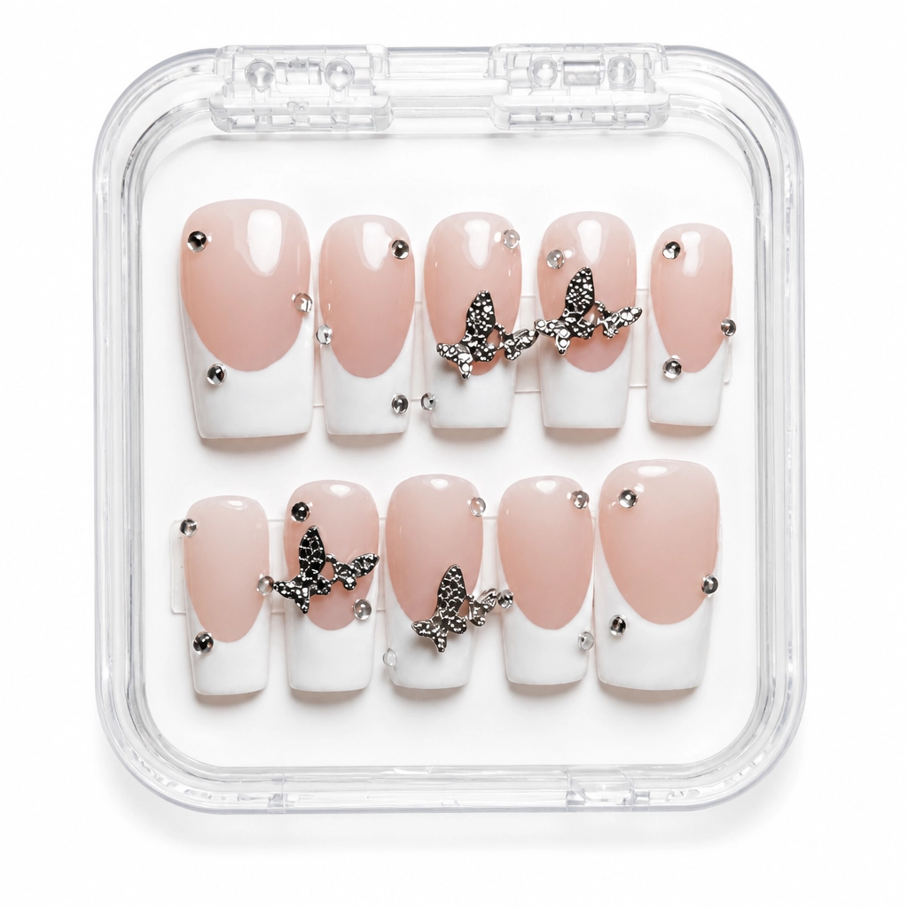 Press-on Nails Wholesale $11.90 Ethereal Glamour by Yabe Vietnam