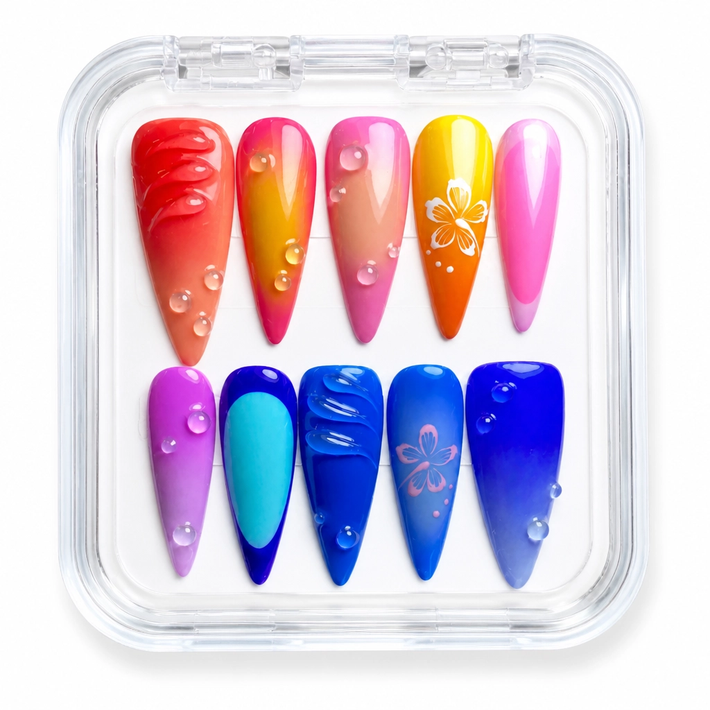 Press-on Nails Wholesale $11.90 Ombre Royale by Yabe Vietnam