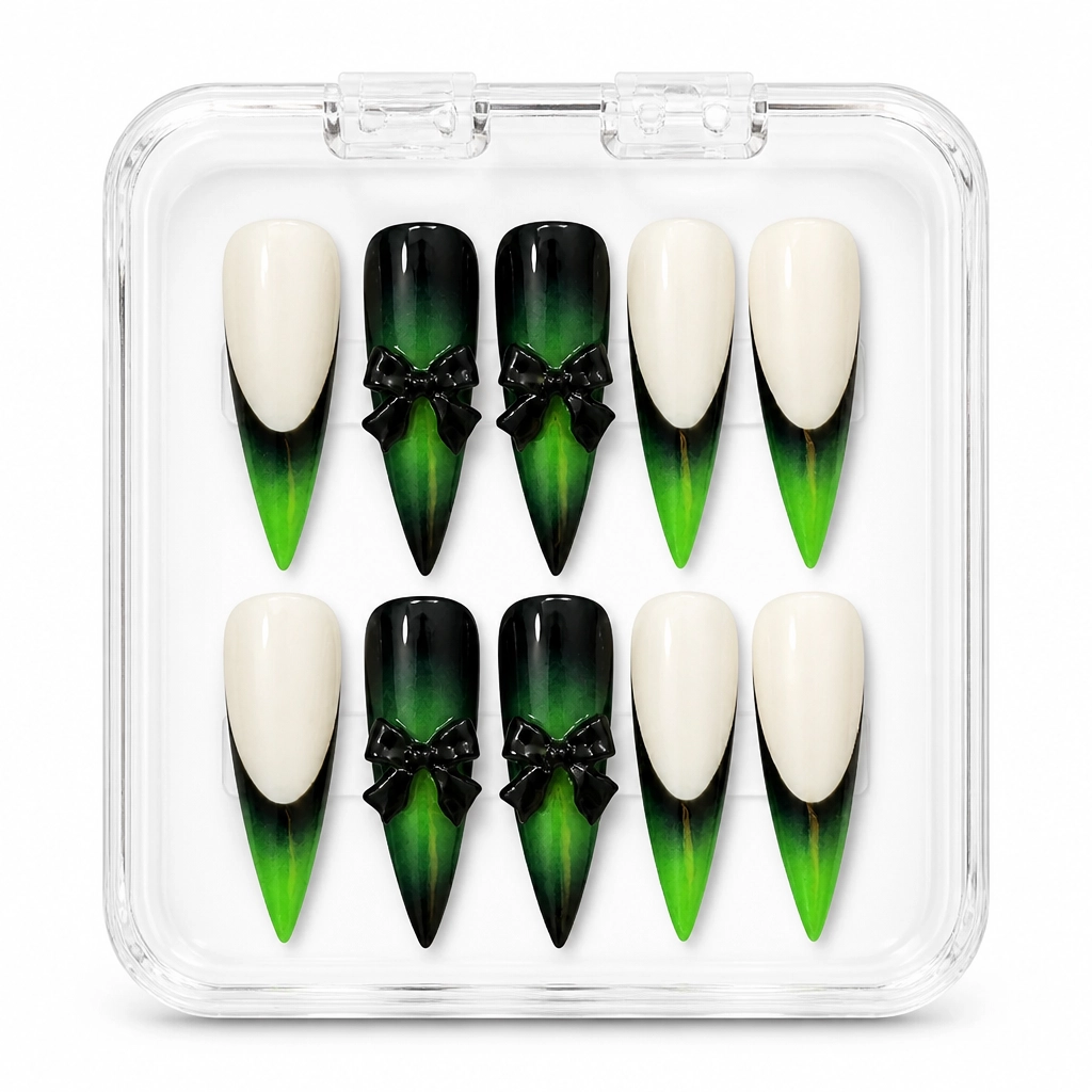 Press-on Nails Wholesale $11.90 Neon Glamour by Yabe Vietnam
