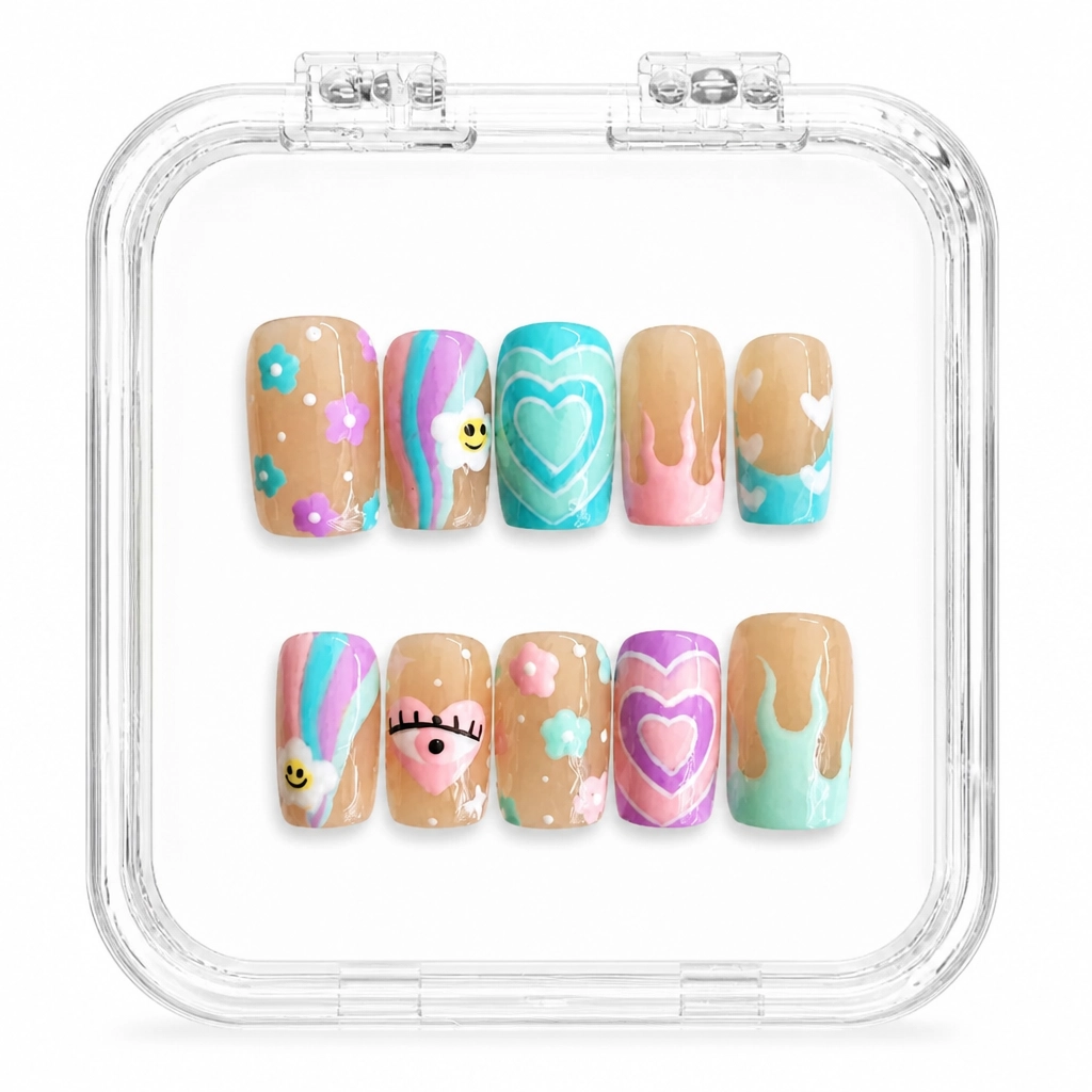 Press-on Nails Wholesale $11.90 Celestial Whimsy by Yabe Vietnam