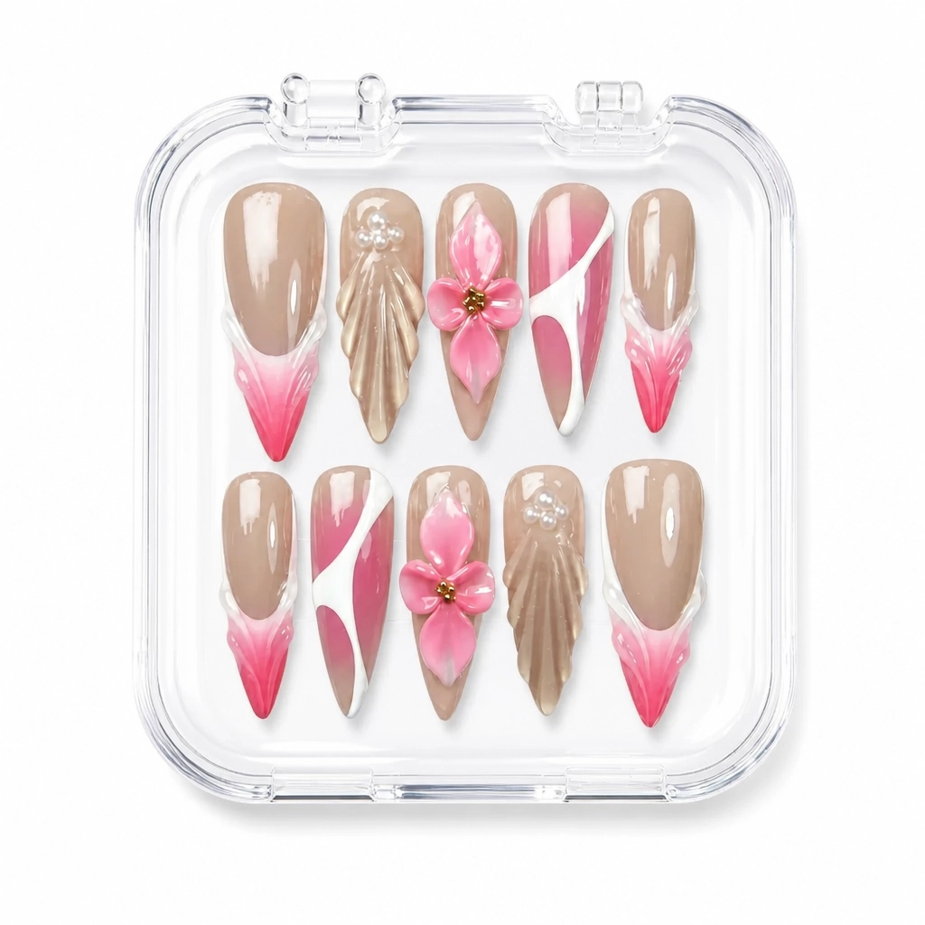 Press-on Nails Wholesale $11.90 Petal Luxe by Yabe Vietnam