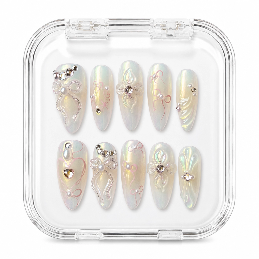 Press-on Nails Wholesale $11.90 Pearlescent Dream by Yabe Vietnam