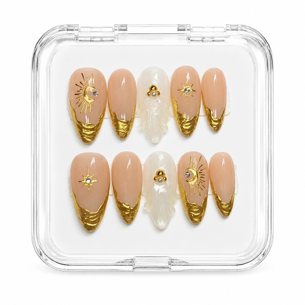 Press-on Nails Wholesale $11.90 Celestial Glamour by Yabe Vietnam