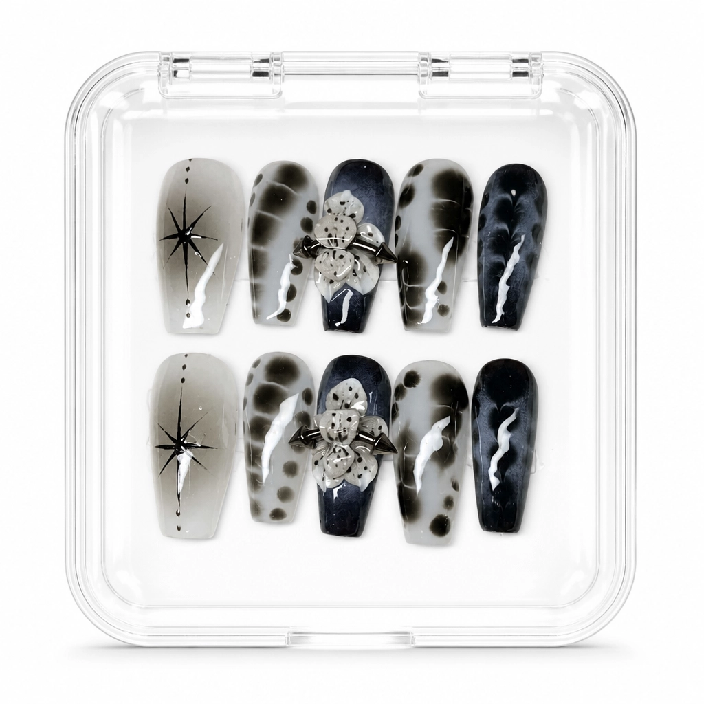 Press-on Nails Wholesale $11.90 Celestial Bloom by Yabe Vietnam