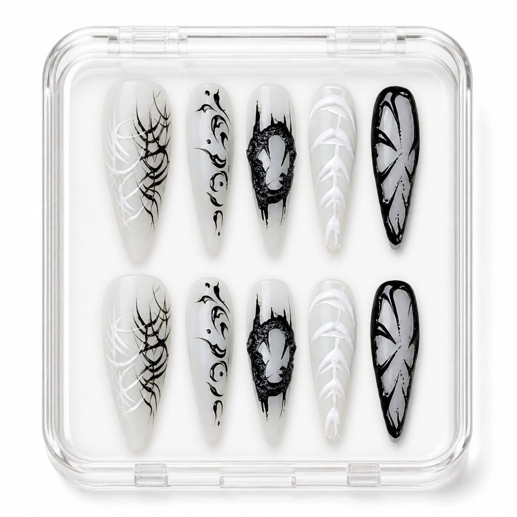 Press-on Nails Wholesale $11.90 Gothic Venom by Yabe Vietnam