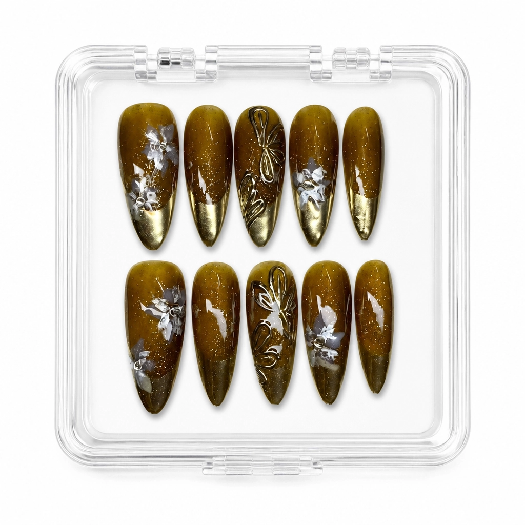 Press-on Nails Wholesale $11.90 Stellar Bloom by Yabe Vietnam
