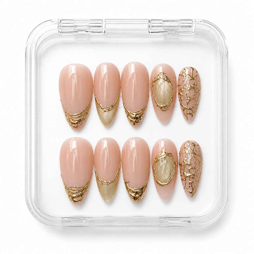 Press-on Nails Wholesale $11.90 Imperial Jade by Yabe Vietnam
