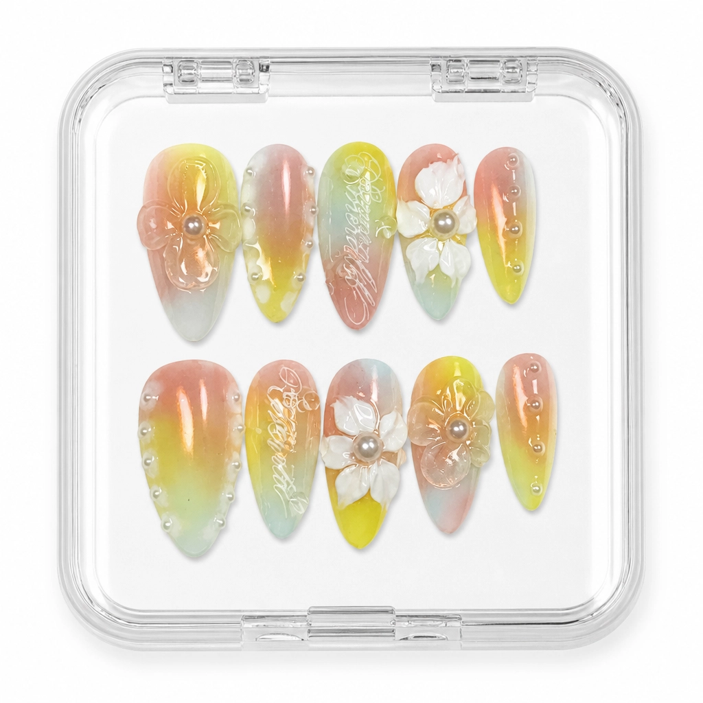 Press-on Nails Wholesale $11.90 Pastel Aurora Dream by Yabe Vietnam
