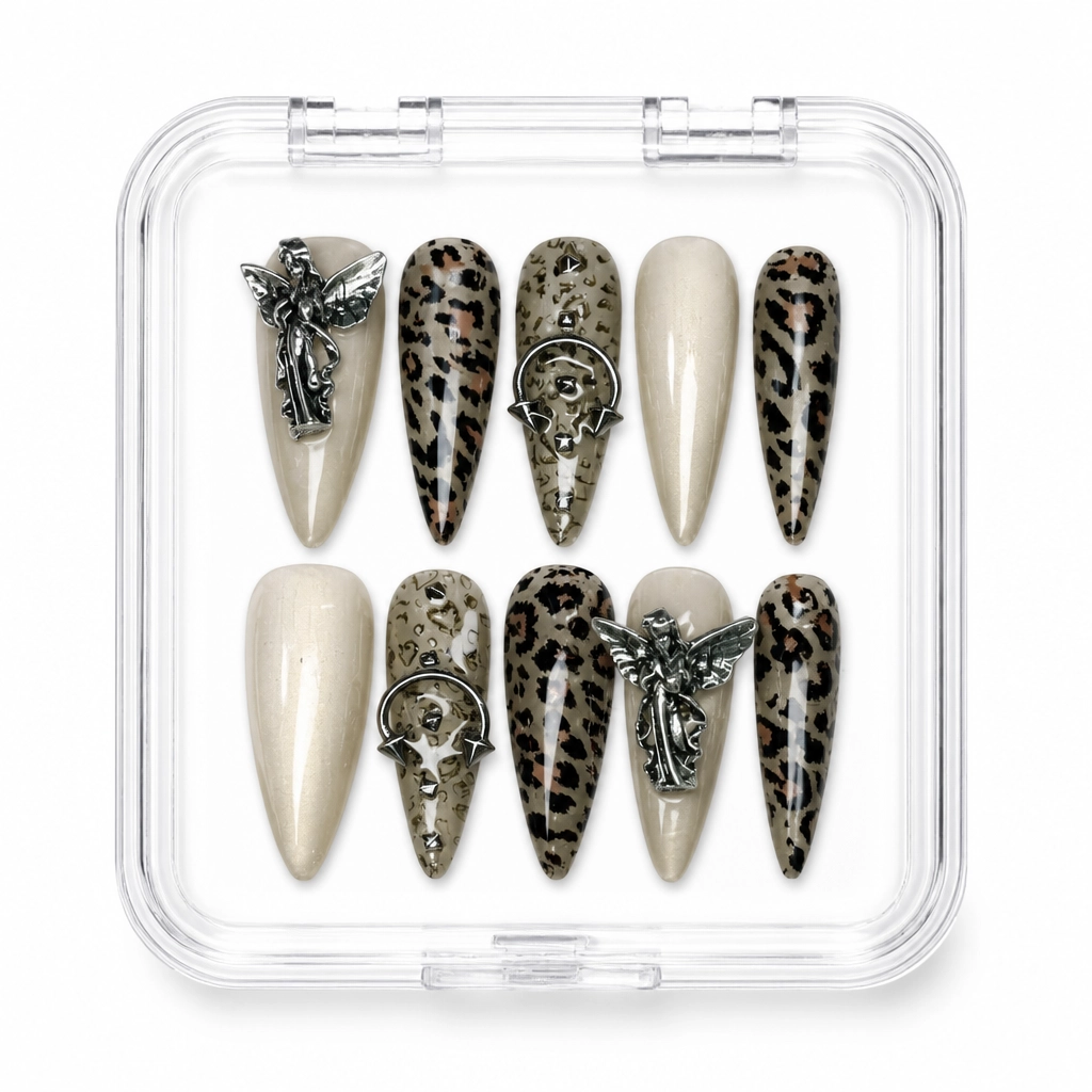 Press-on Nails Wholesale $11.90 Gothic Angel by Yabe Vietnam