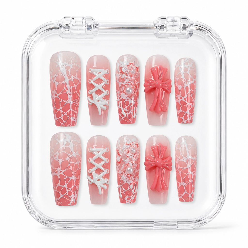 Press-on Nails Wholesale $11.90 Gothic Allure by Yabe Vietnam